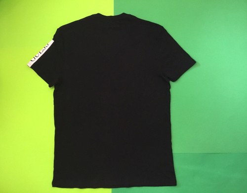 GUESS Los Angeles Men’s Short Sleeve T-Shirt NYC Size SMALL Black w/Beige, Red - Picture 2 of 12