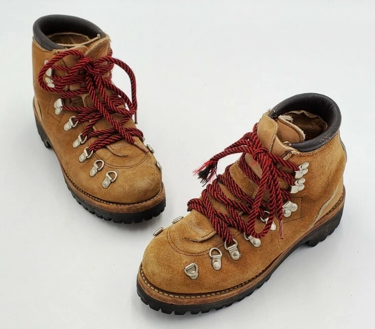 Vintage Dexter Mountaineering Boots Brown Leather Men s Size 7 M US
