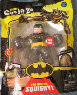 Heroes of Goo Jit Zu DC Comics BATMAN Super Squishy Action Figure