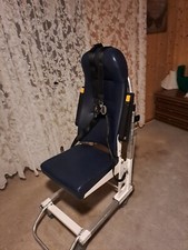 Fahrbarer Krankentransportstuhl,  Leder unbesch&auml;digt,gebraucht