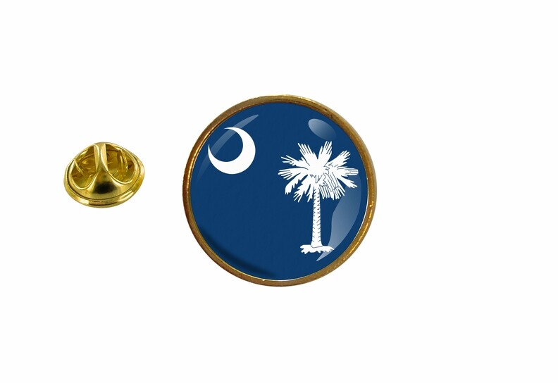 spilla pin pin's spille spilletta bandierausa americana south carolina