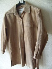 Damen Wildleder Jacke echt Leder Marke Miss joy Gr. 40 - Vintage Retro