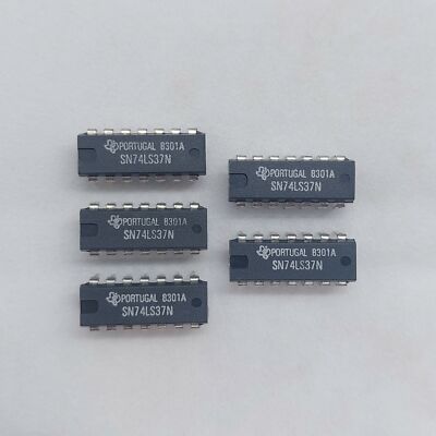 SN74LS37N TI INTEGRATED CIRCUIT X5pcs