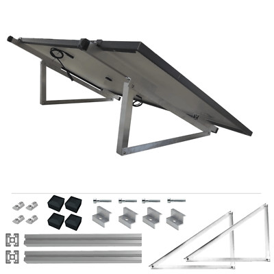 Befestigung für Solarpanel Flachdach Universal Halterung Aufständerung SET