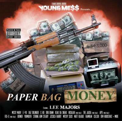 The Boy Boy Young Mess Presents Lee Majors    Paper Bag Money CD (New/Sealed)