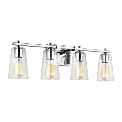 Feiss VS24304CH Mercer 28.63" 4-Light Bath Vanity in Chrome
