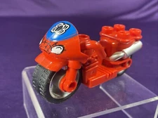 Lego Duplo 10607 10876 Spider-Man Red Blue Motorcycle Bike Piece Part Only