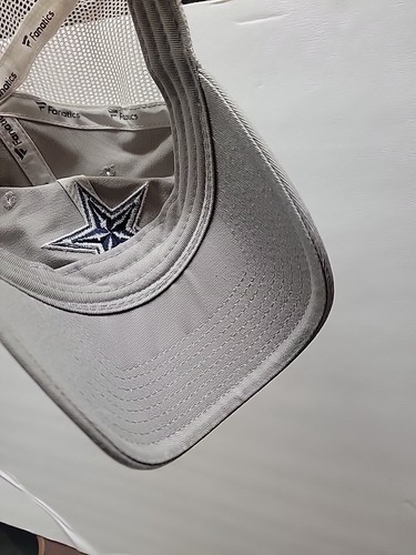 Dallas Cowboys Fanatics NFL Pro Line Sanp Back Mesh Embroidered Logo Hat/0124-gw - Picture 9 of 11