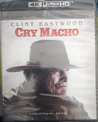 Cry Macho (2021) 4K UHD Blu-ray New Sealed Clint Eastwood