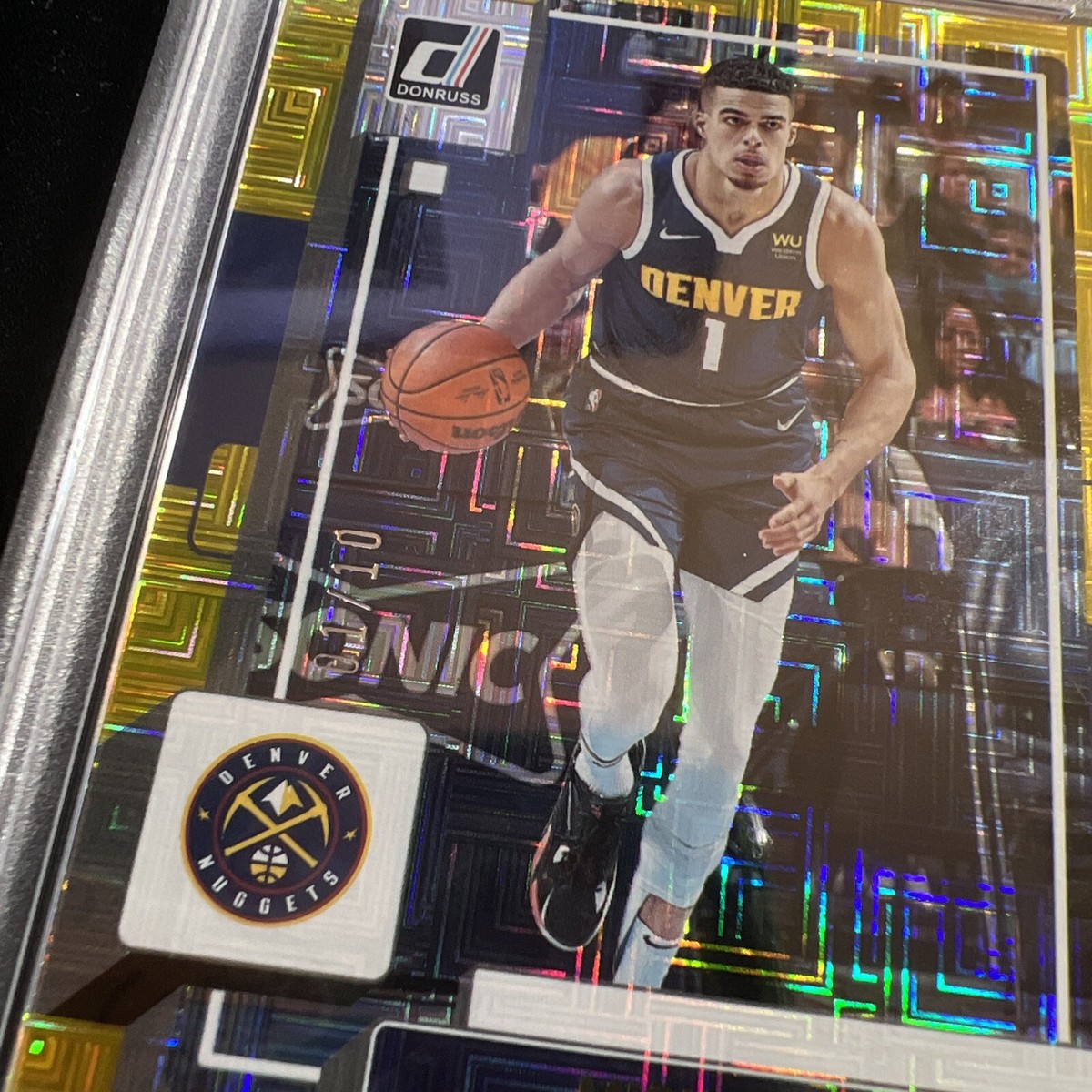 2022 donruss michael porter jr choice 1/10 Psa 10 Same Jersey 
