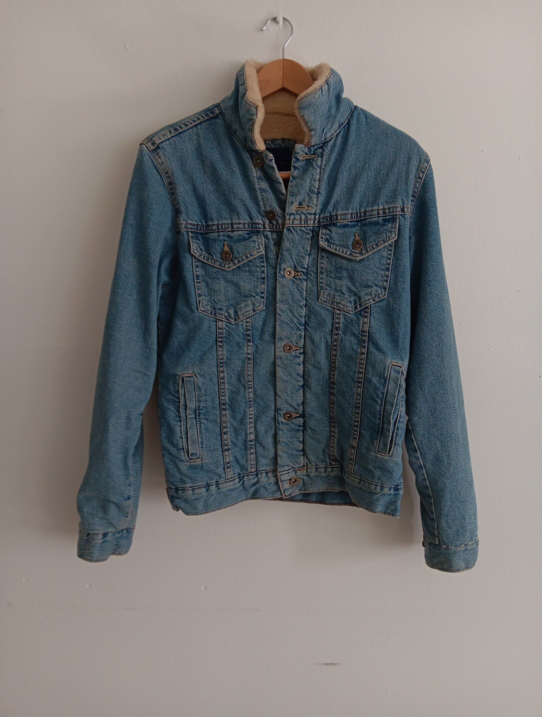 Zara Man Denim Jacket • Size Medium eBay