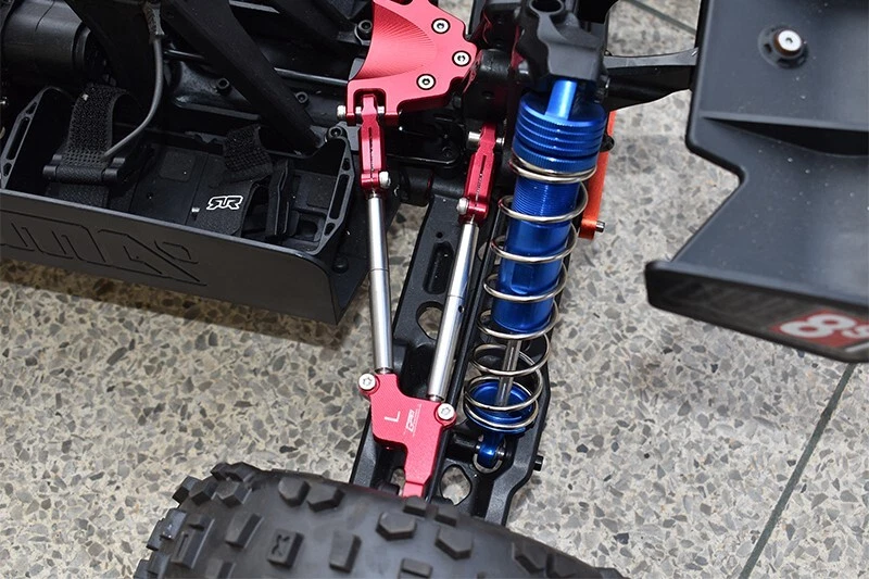 GPM Aluminum Rear Tie Rods w/ Stabilizer For ARRMA 1/5 Kraton / Outcast 8S BLX - Image 4 of 4