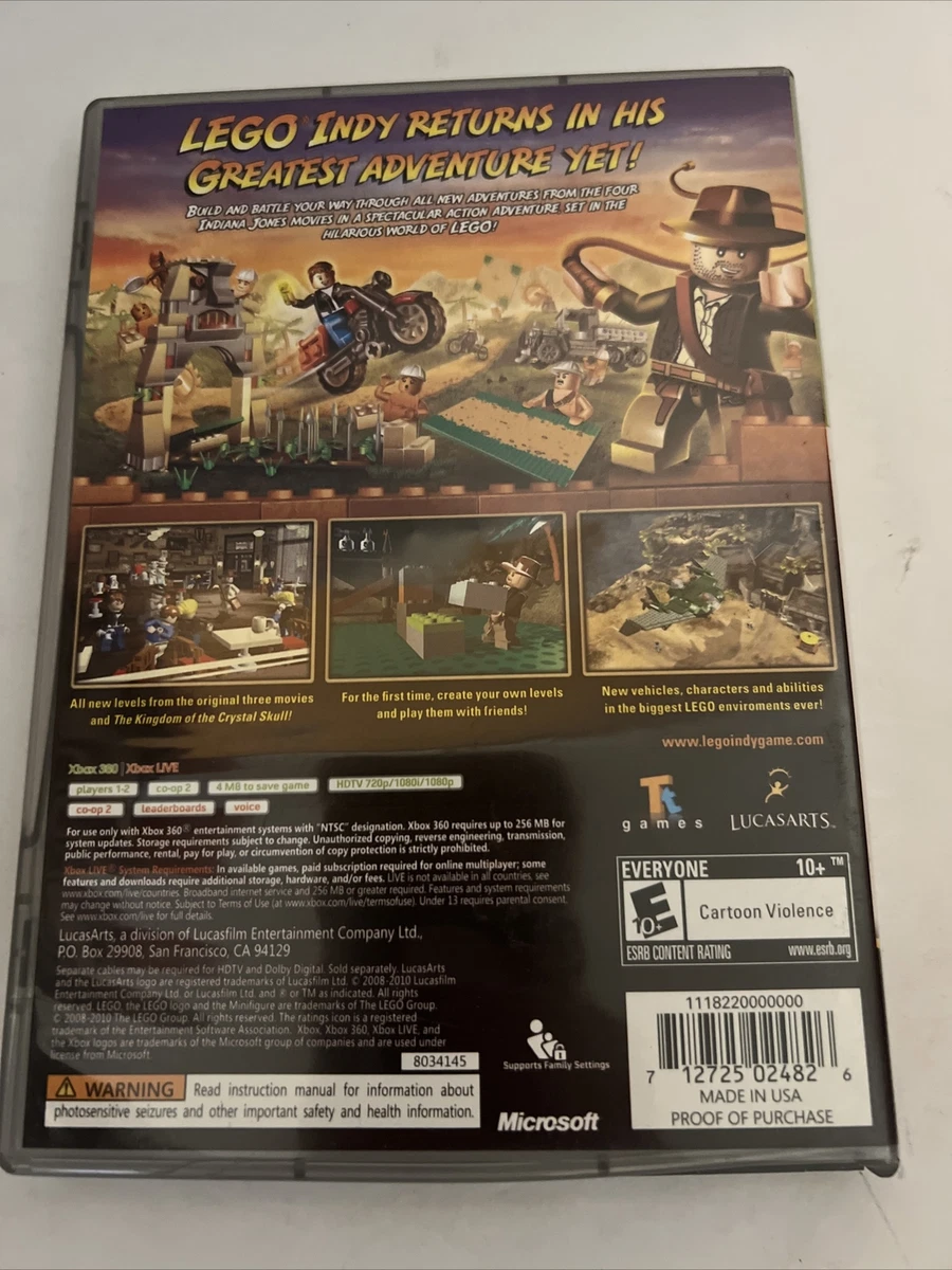 Lego indiana jones remastered ps4 sale