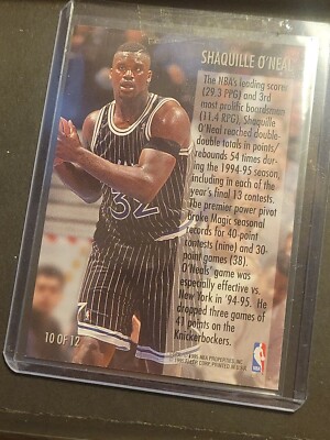 1995-96 Fleer Shaquille O'Neal Double Double Orlando Magic