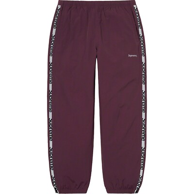 パンツ Supreme Reflective Zip Track Pant Purple SUPREME REFLECTIVE ZIP TRACK PANT (PURPLE) (M) SS21 SWEATPANT