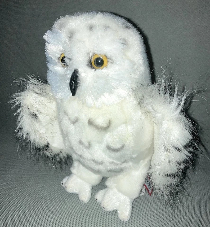 Плюшевая игрушка-животное Snowy Owl Douglas игрушка для объятий детская игрушка 10 x 8 дюймов б/у в отличном состоянии - Изображение 2 из 4