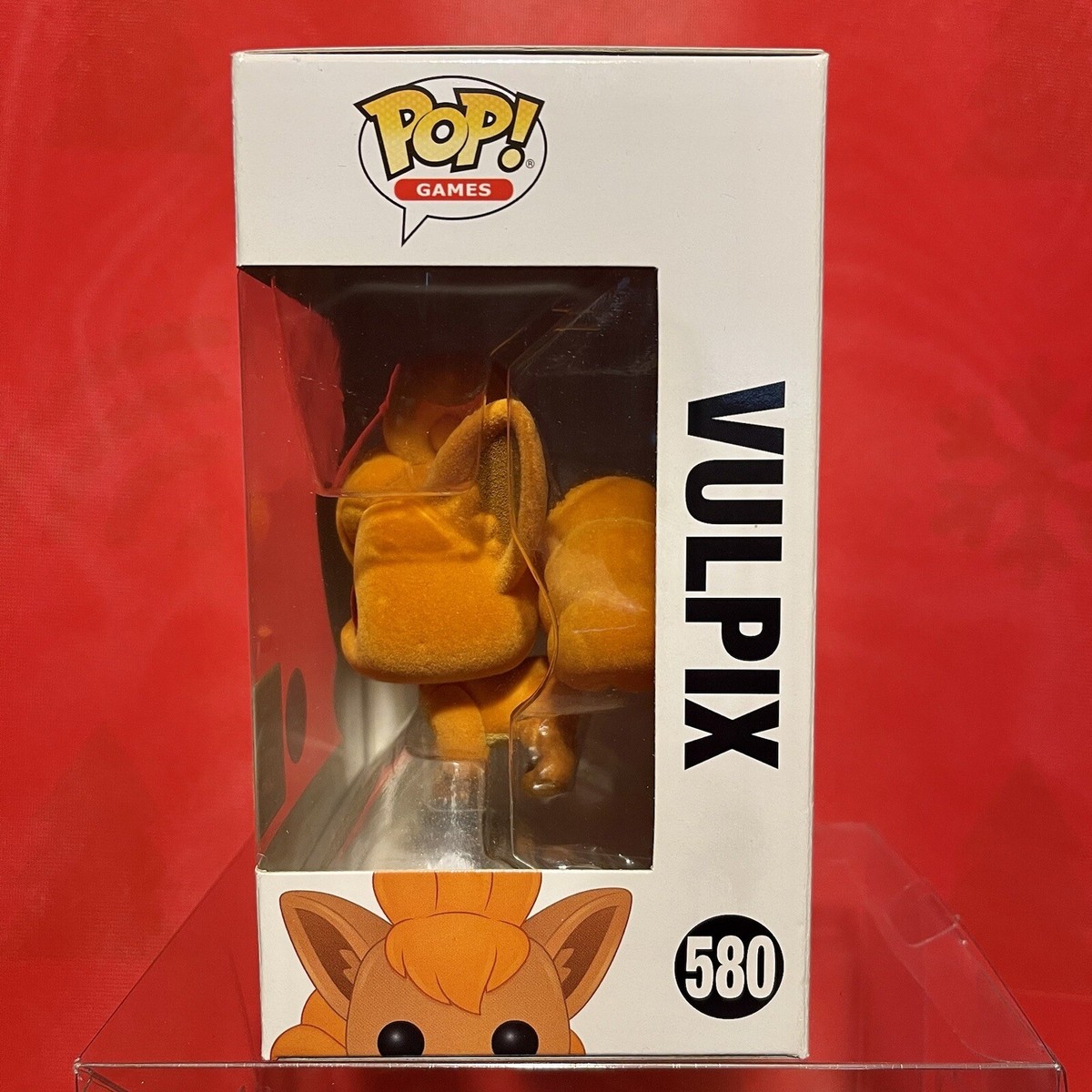 Funko Pop! Pokémon – Goupix Flocked (effet Doux) – Figurine 9 Cm – Exclusivité Collection