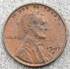 1947-S Lincoln Wheat Cent Penny - Not Cleaned - 3.07 grams