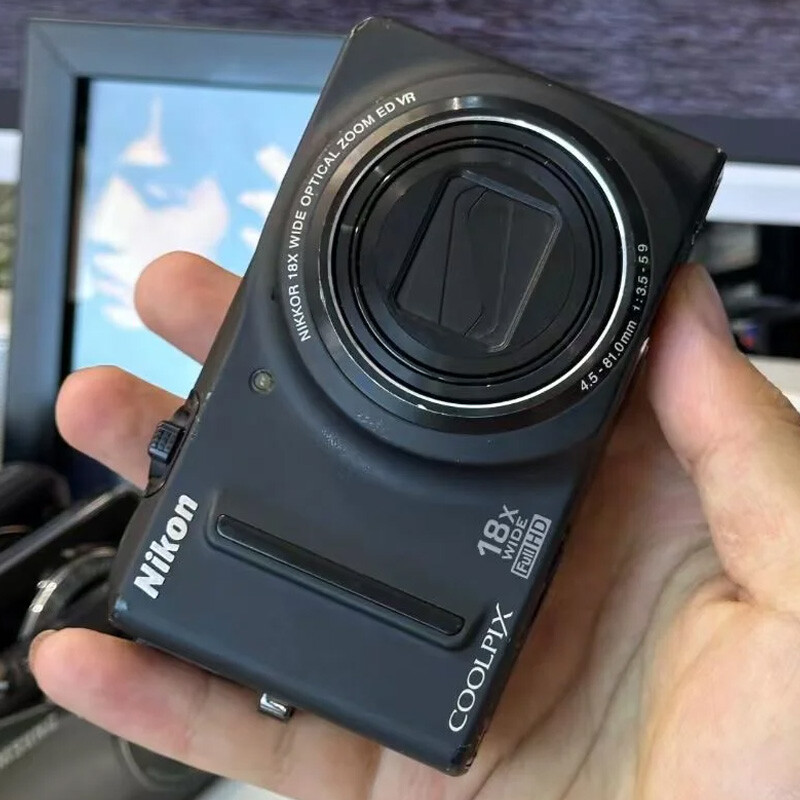 Nikon Coolpix S9100 Compact Digital Camera 12.1 MP 18x Zoom | eBay