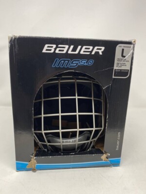 Bauer IMS 5.0 Helmet Mask Combo Black Large
