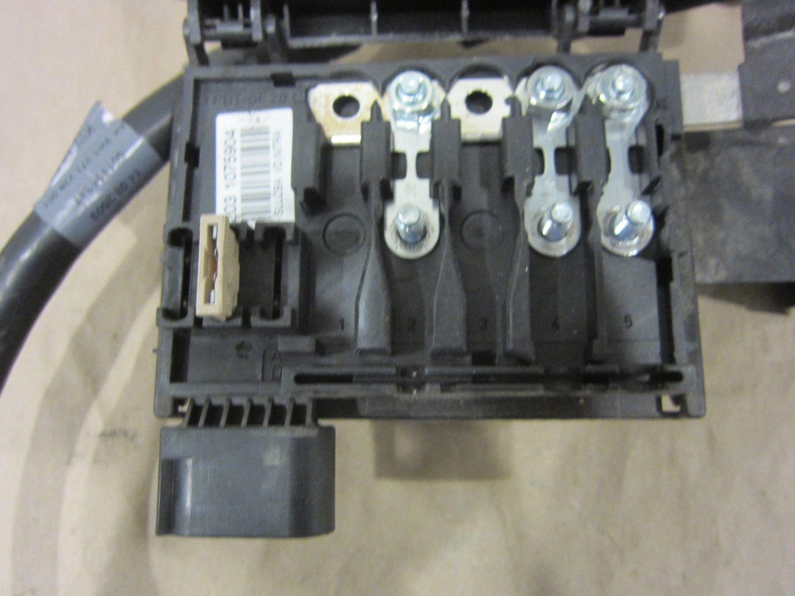 Bentley Continental Flying Spur - Battery Fuse Box With Bracket - P/N 3W0937550A