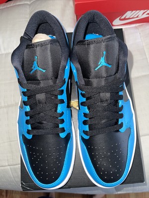 Nike Air Jordan 1 Low Reverse Laser Blue Royal 553558-410 Men's Size 10 NIB | eBay