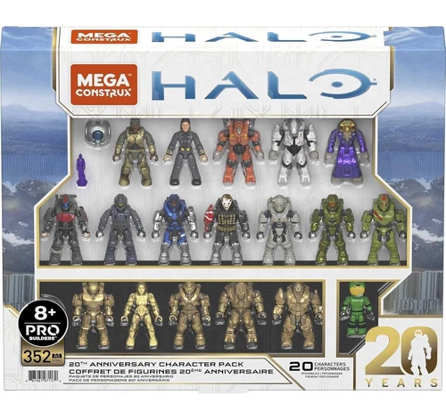 PICK YOUR Characters --  Mega Construx  Halo 20th Anniversary Character Pack