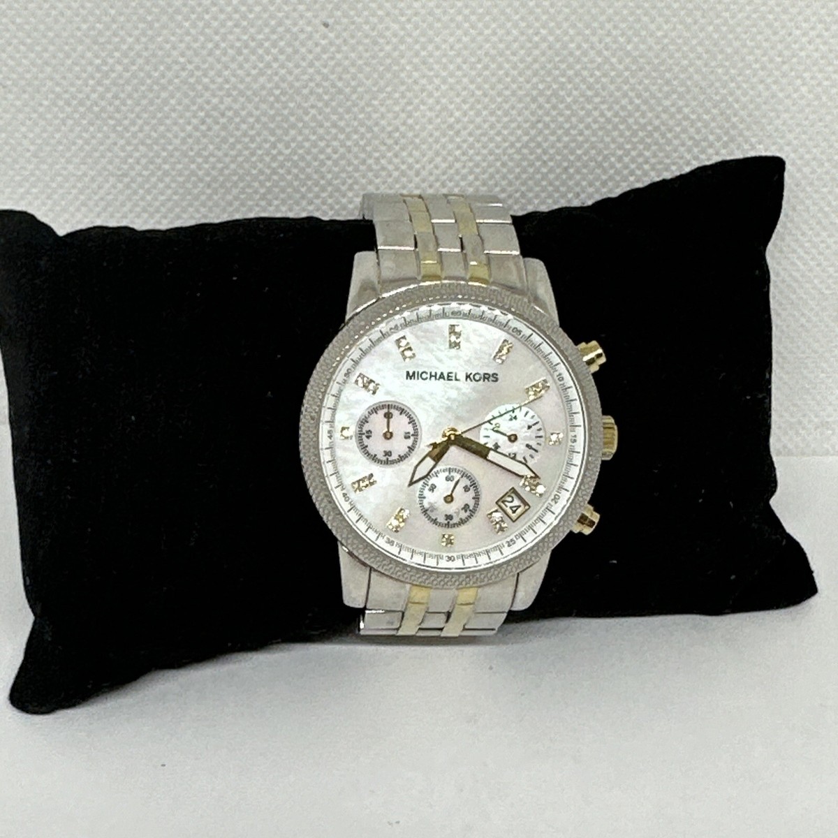 Michael Kors Ritz MK5057 Women's Silver Stainless Steel Analog