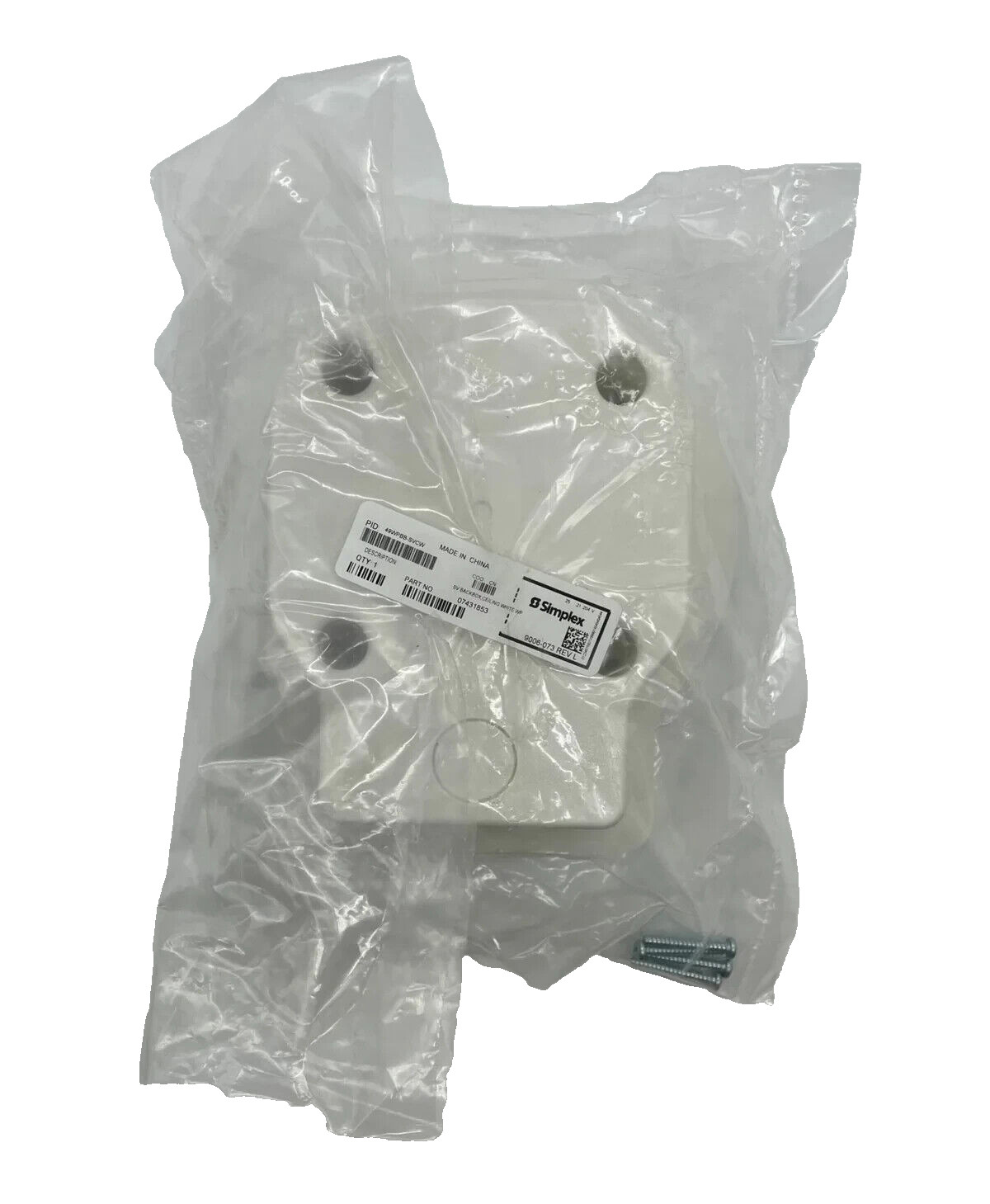 Simplex 49WPBB-SVCW - Same Day Shipping (SEALED)