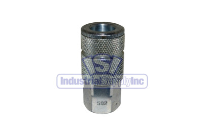 Automotive Tru-Flate | 3/8'' Coupler | 3/8'' Female Pipe Threads 