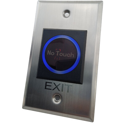 Touchless Exit Button LED IR Hand-free Switch for Office Building Door Control