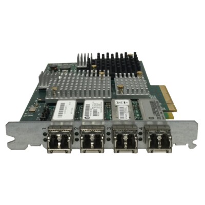HPe QR486A 3Par 4 Port 8GB StoreServ FC Adapter QR486AR 683259-001