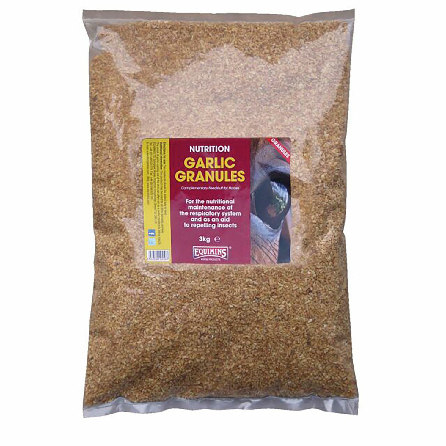 Equimins Garlic Granules 3 KG REFILL BAG