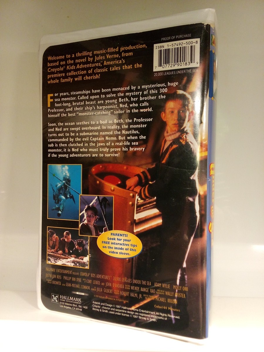 Crayola Kids Adventures~20,000 Leagues Under the Sea 🌊 (VHS-1997