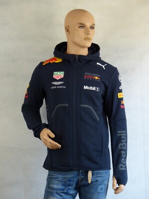 Red Bull Racing Formel 1 Herren Team Hooded Sweat Jacke 2018 Gr. XL