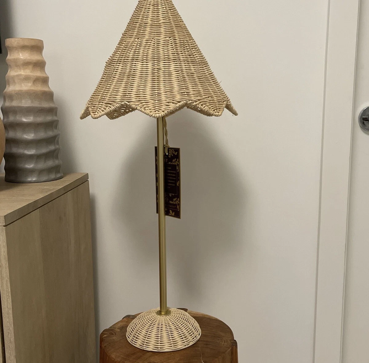 Lillian August Parasol Rattan Lamp eBay