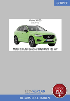 PDF Volvo XC60 (Ab 2018) Reparaturanleitung Motor 2,0 L Benziner 183 Kw