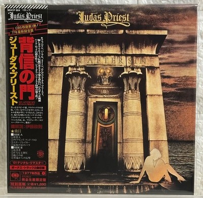 Judas Priest   Sin After Sin   MHCP-664   Japan Mini LP CD   OBI