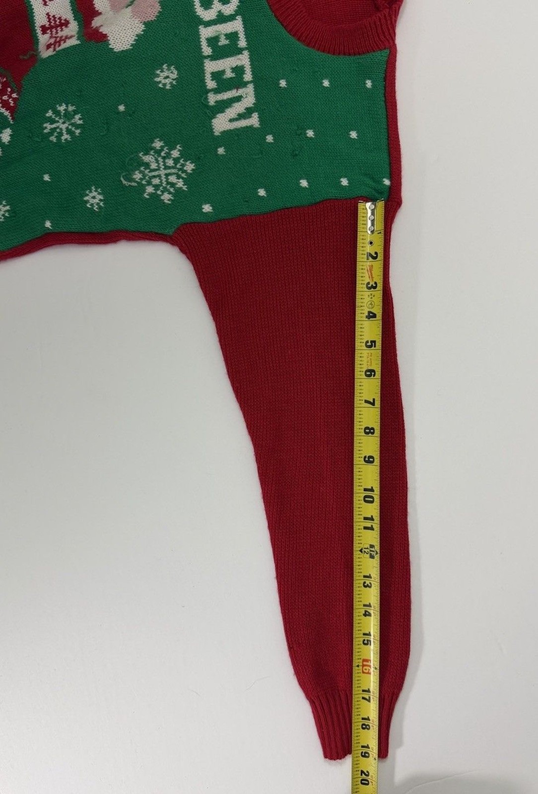 Boohoo Christmas Ugly Sweater One Size 2 Person Naughty Nice Holiday Party *Read image 6