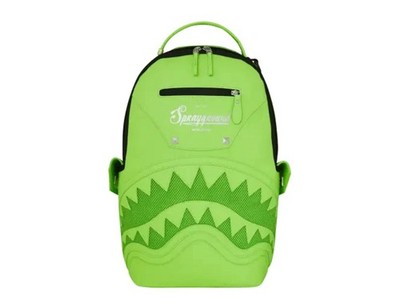Sprayground Green Meanie DLXSV Backpack