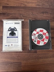 Sega Saturn Virtua Racing Video Game  Case / Disc / Manual 1996 Tested