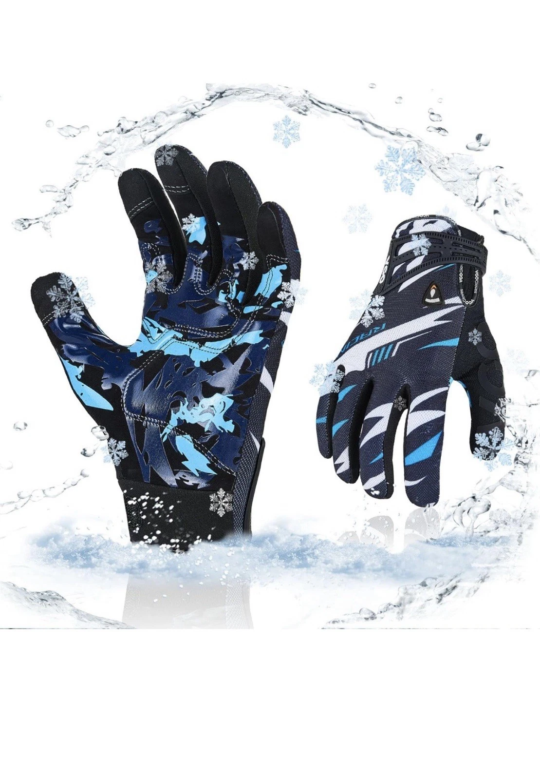 Vgo.winter Full Finger Touchscreen Motorcycle Gloves Mountain Bike Size L New
Opens in a new window