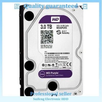 Western Digital WD30PURX Purple 3TB 64MB SATA 3.5'' Internal Desktop HDD PC CCTV