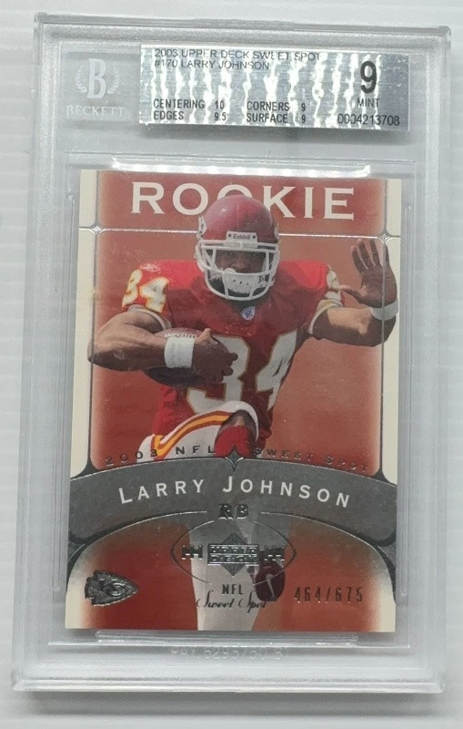 Larry Johnson Upper Deck Sweet Spot #170 Base