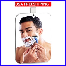 Shatterproof Shower Mirror Fogless for Shaving with Hook Medium 8x6 inch40 C...