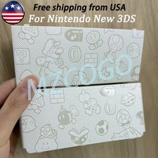 Top  Bottom Battery Cover Housing Shell Case For Nintendo New 3DS 2015 Mario