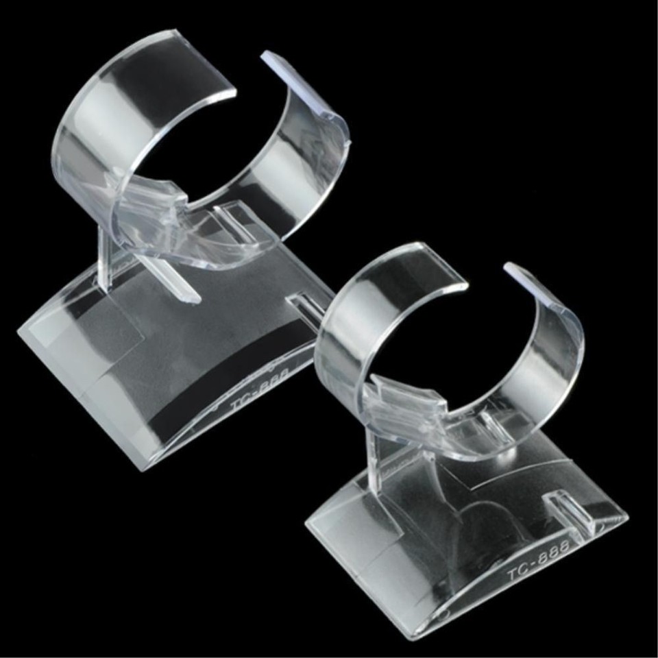 Pvc Sign Frame C-type Watch Rack Plastic Watch Storage Holder Jewelry Display Holder ...