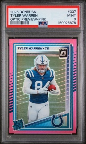 2025 Tyler Warren [Pink Optic Preview] #337