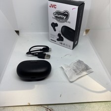 JVC Gumy True Wireless Headphones - Olive Black - Bluetooth Lithium Battery NEW