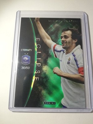 panini Eternity BLEUS PLATINI /50 eclipse GREEN Equipe De France